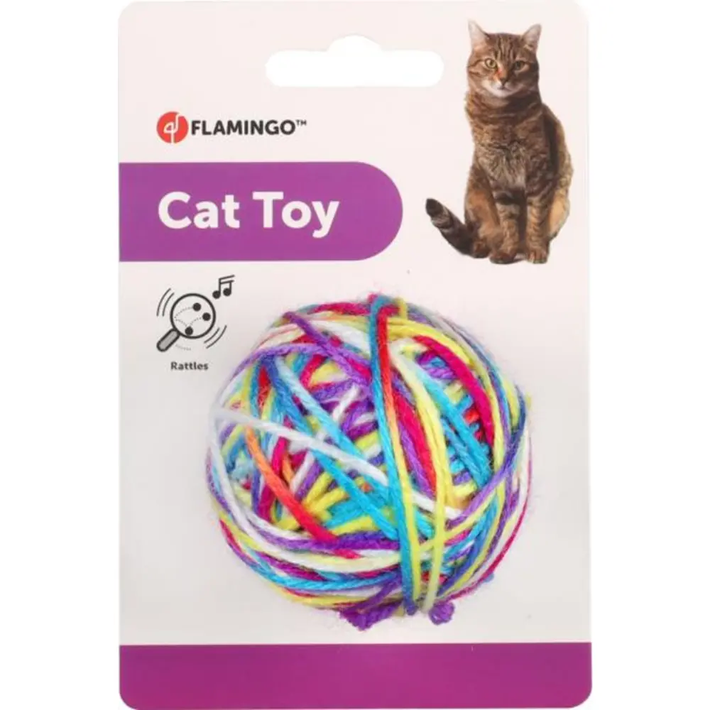 Flamingo Juguete Abir Pelota de Hilos para Gatos - Image 2