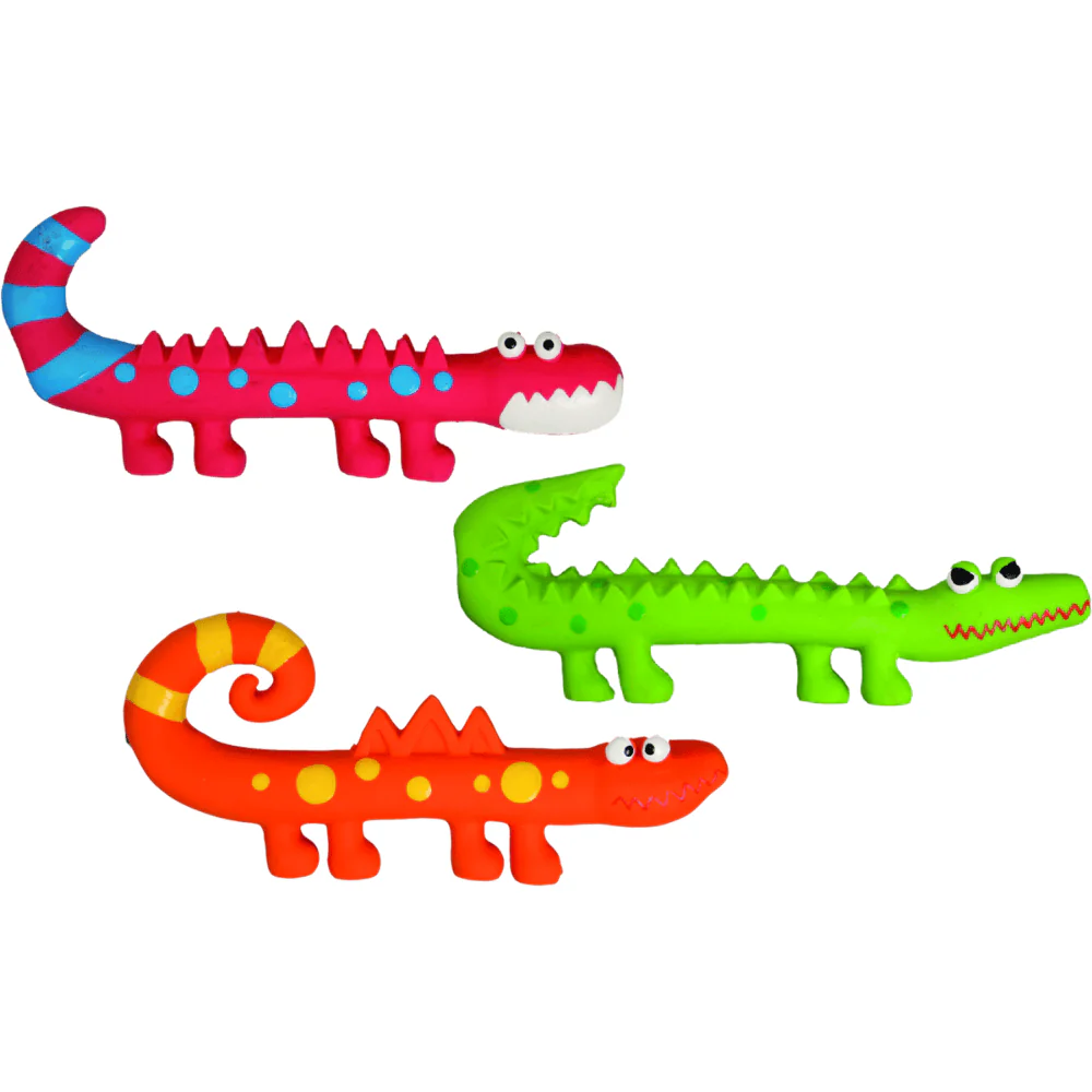 Flamingo Jurassic Juguetes de Látex para Perros