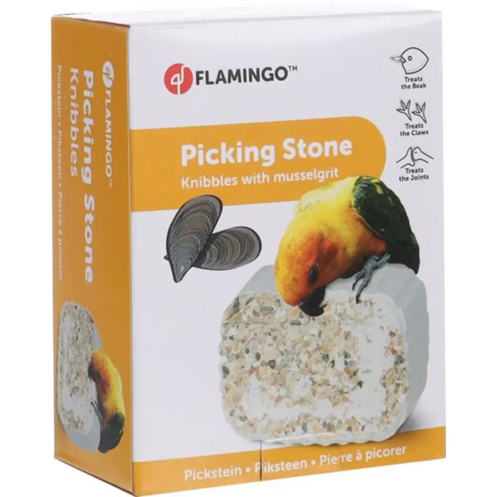 Flamingo Knibbles Piedra Roer Sabor Mejillon Pájaros 210 g - Image 2