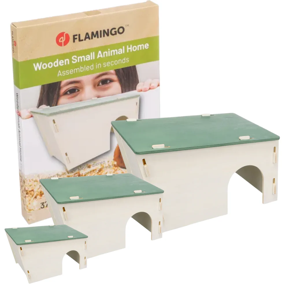 Flamingo Mick Casa para Roedores Beige