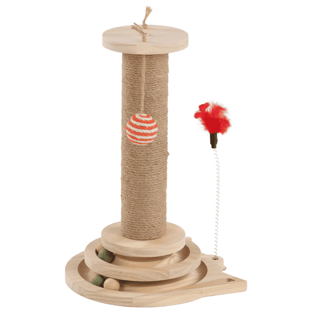Flamingo Rascador Marrón para Gatos - Image 3