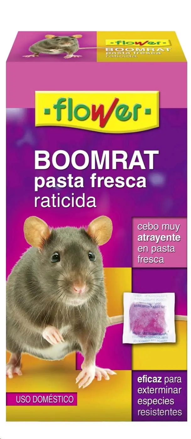 Flower Huerta Raticida Pasta Bromrat 150 g Bromadiolona