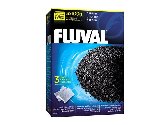 Fluval Carbón 300 g 3 X 100
