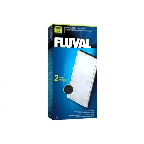 Fluval U2 Poly/Carbon (2 Pcs)