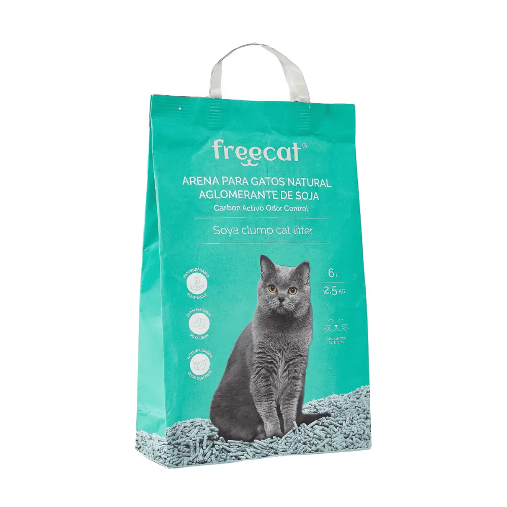 Freedog Arena Natural Aglomerante de Soja para Gatos
