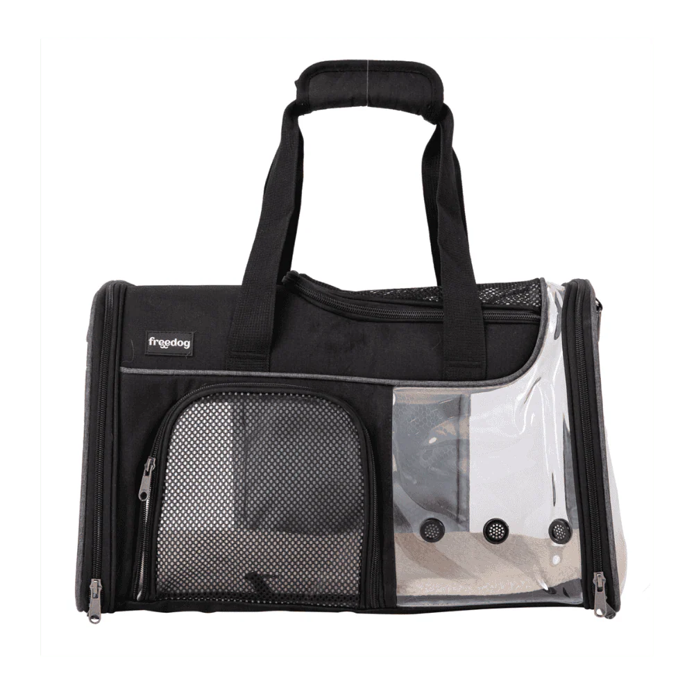 Freedog Transportín Transparente JFK 49x29x29cm para Perros y Gatos - Image 2