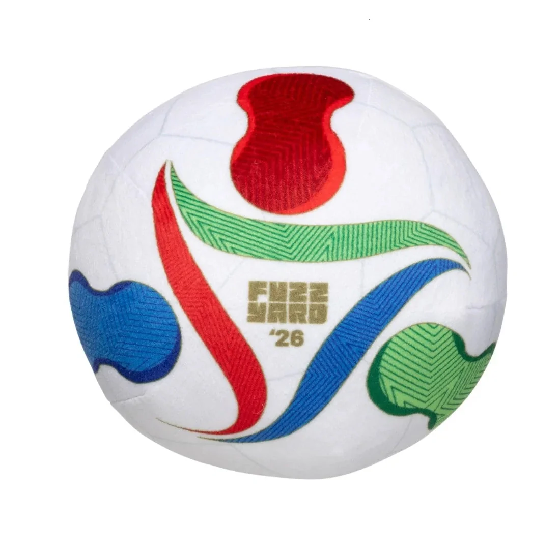 FuzzYard Toy Balón de Fútbol Peluche para Perros | Especial Mundial 2026