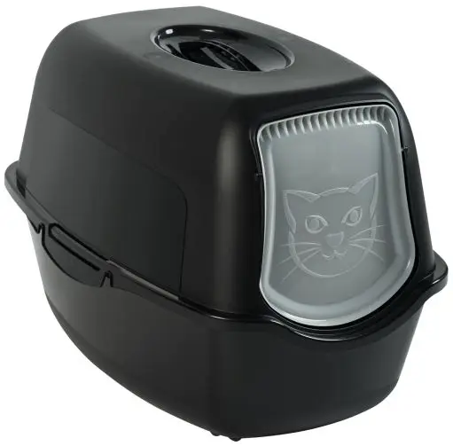 Gatera Eco Rotho Bailey Negra 56x40x39 cm