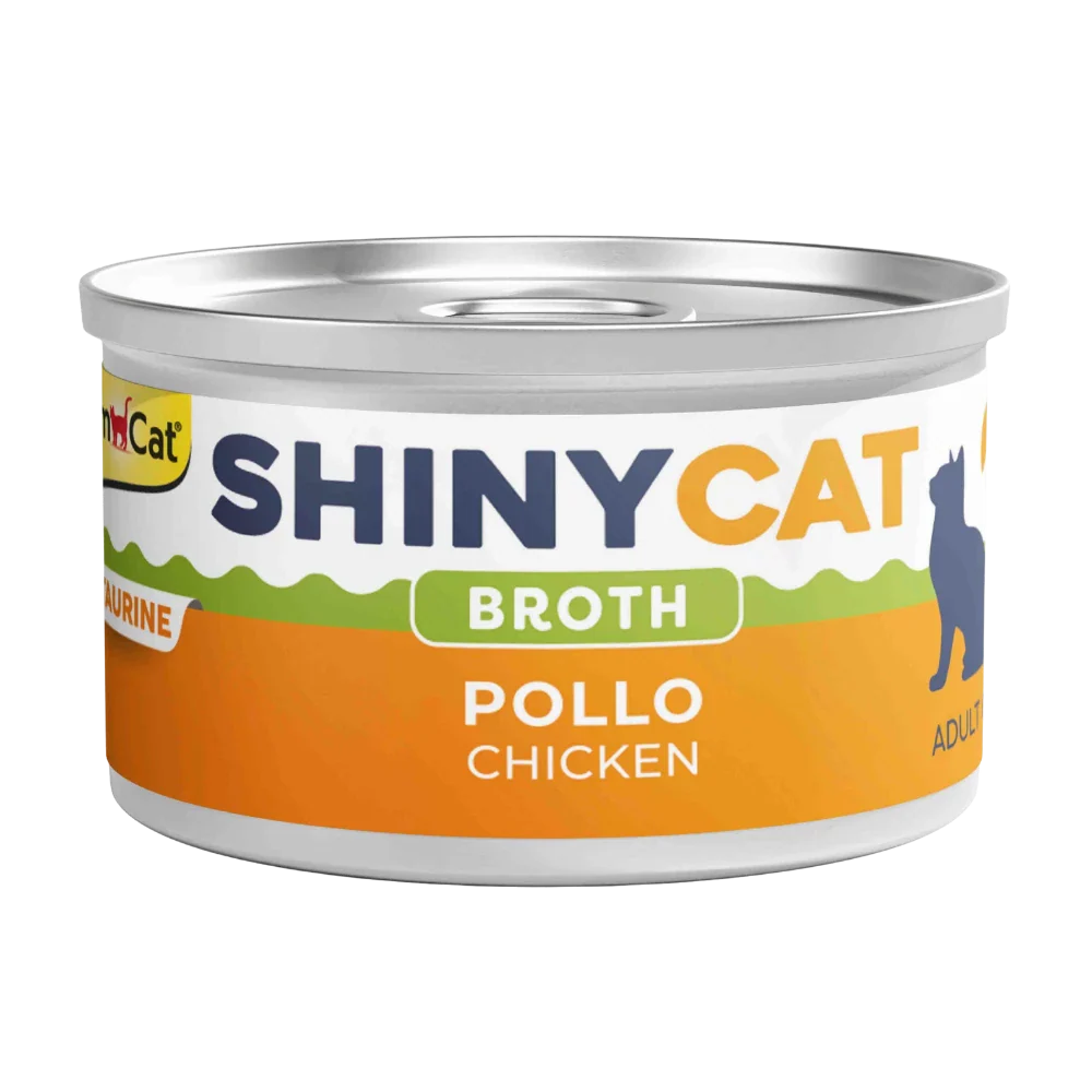 Gimcat Shinycat Caldo para Gatos 70 g en Lata - Image 5
