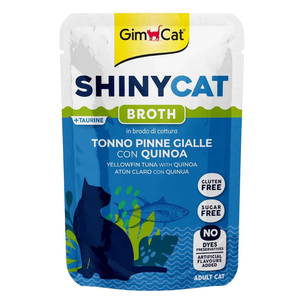 Gimcat Shinycat Caldo para Gatos 70 g en Sobre - Image 3