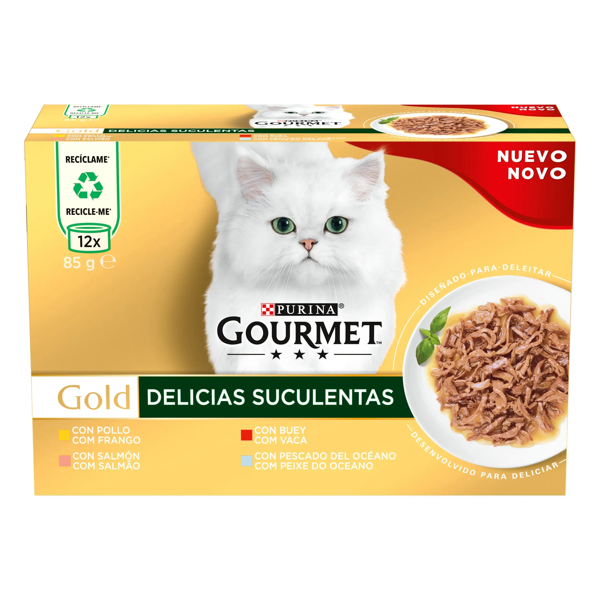 Gourmet Gold Delicias Surtido Pack 12x85 g