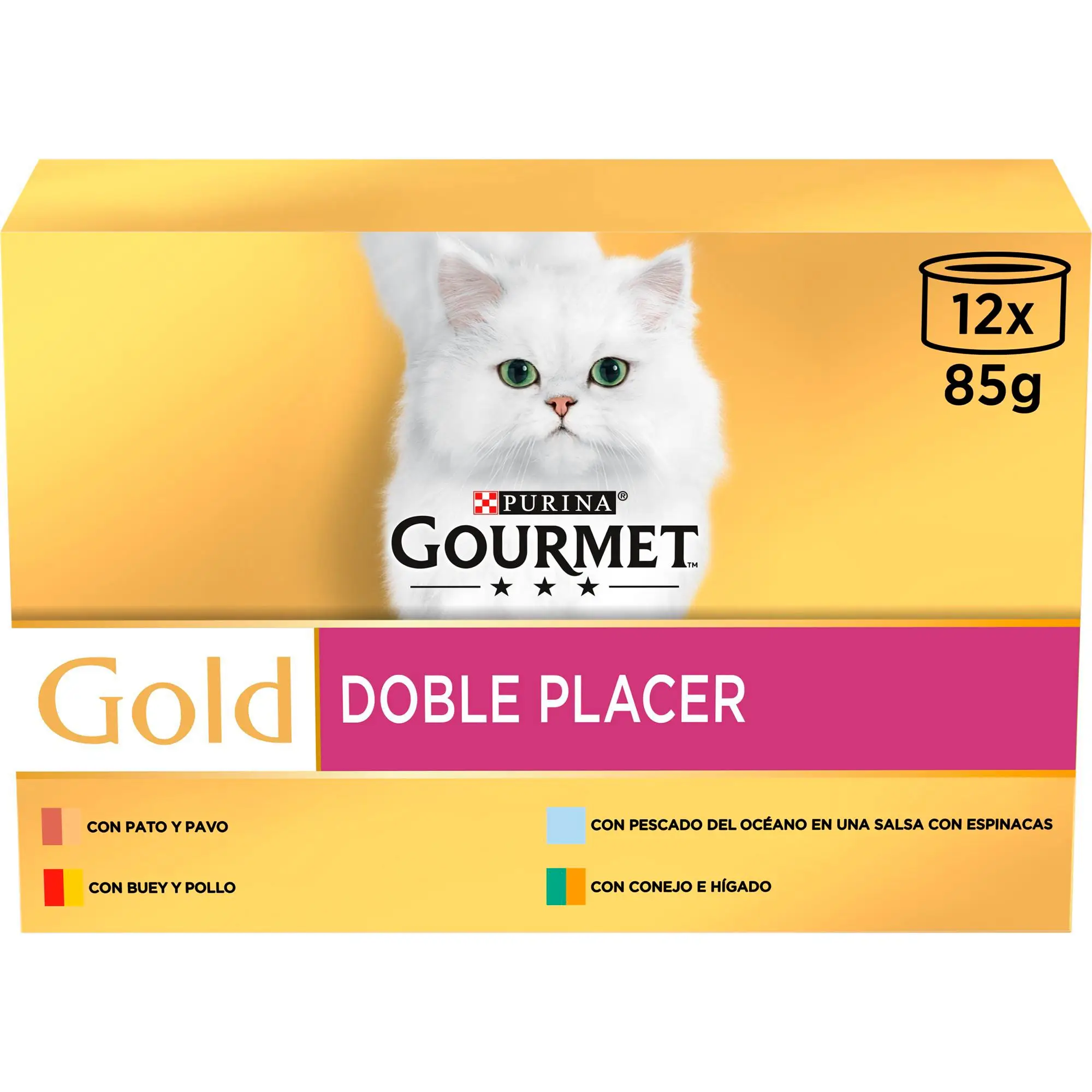Gourmet Gold Doble Placer Surtido Pack 12X85 g