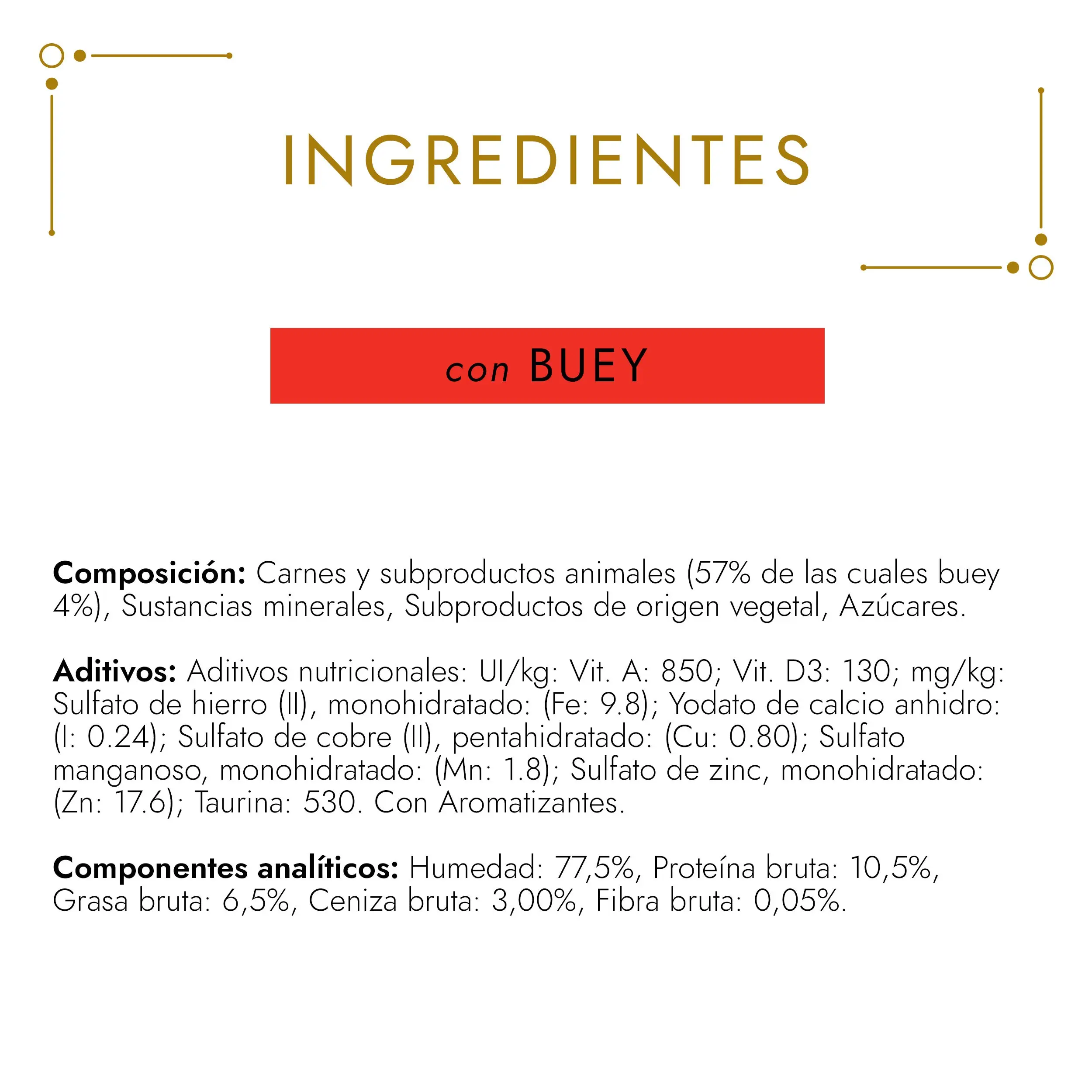 Gourmet Gold Mousse Buey 85 g - Image 3