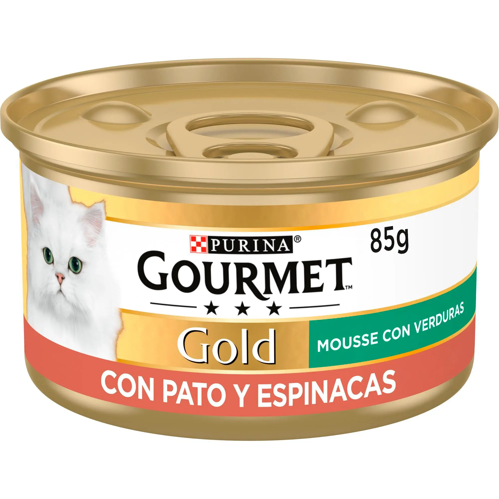 Gourmet Gold Mousse Pato y Espinaca 85 g