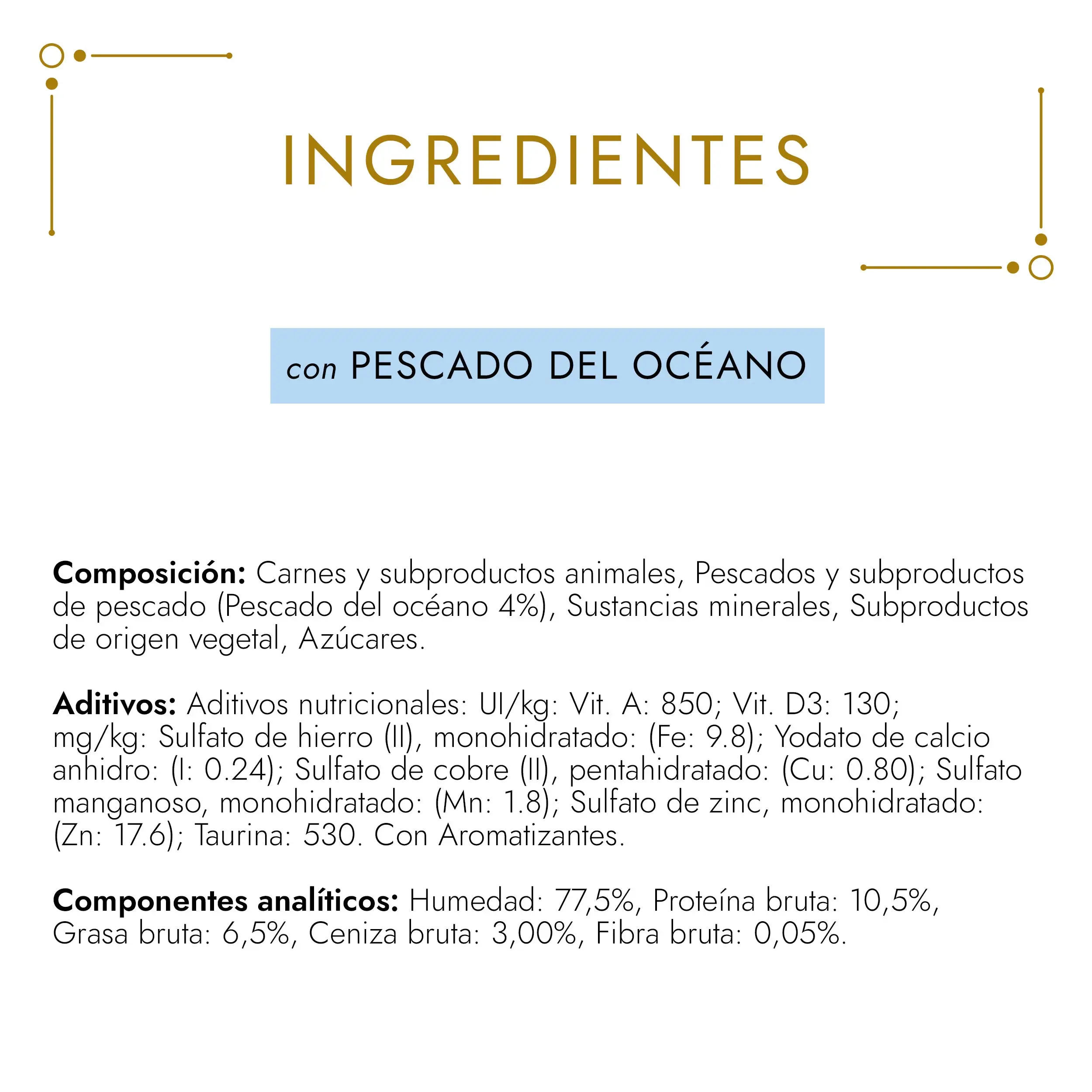Gourmet Gold Mousse Pescado Oceánico 85 g - Image 3