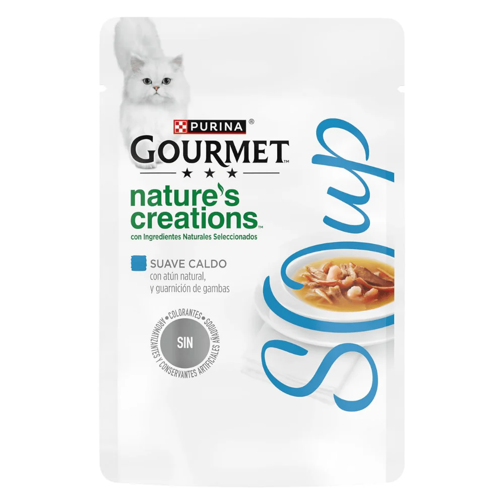 Gourmet Gold Soups Comida Húmeda para Gatos