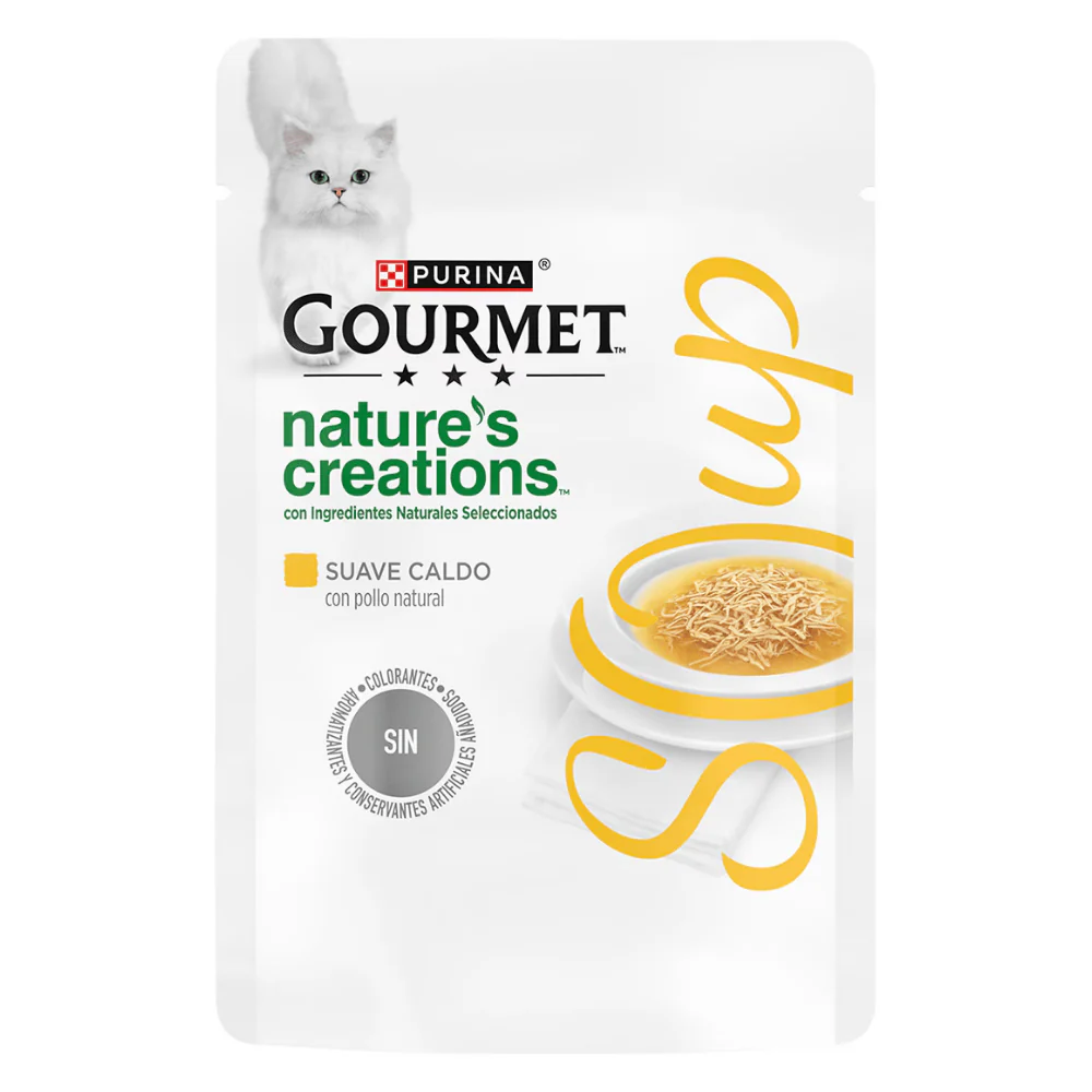 Gourmet Gold Soups Comida Húmeda para Gatos - Image 2
