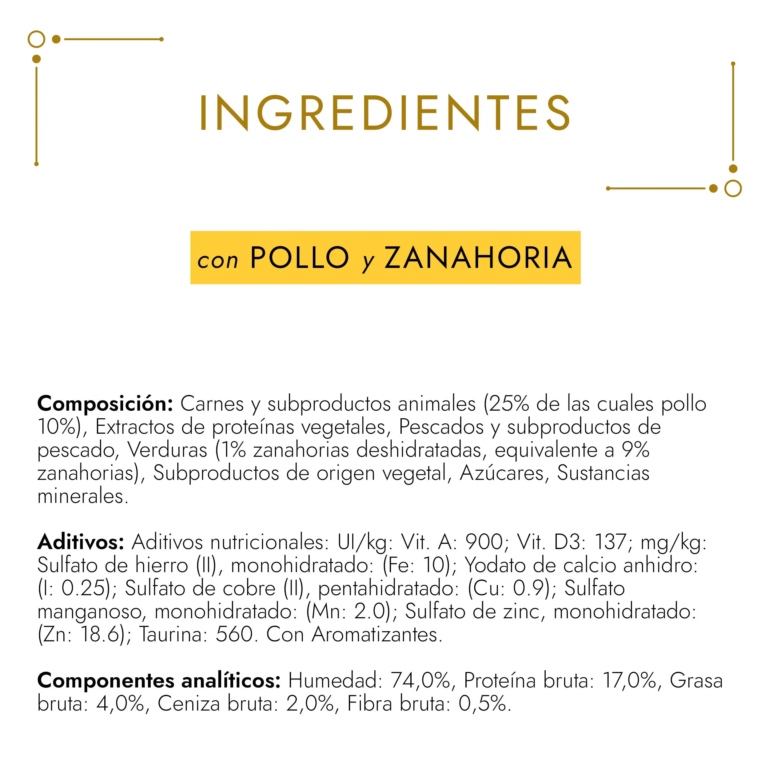 Gourmet Gold Tartalette Pollo y Zanahoria 85 g - Image 4