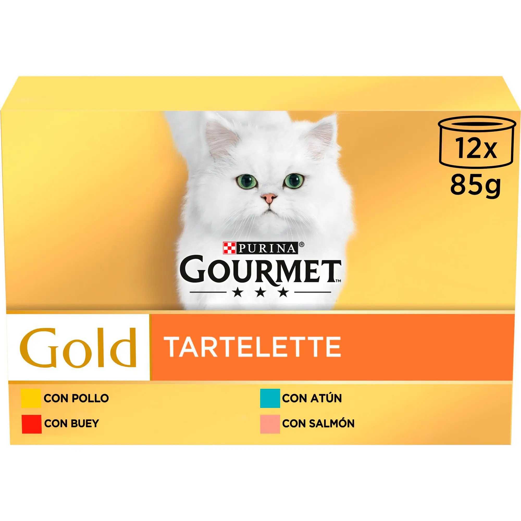 Gourmet Gold Tartelette Surtido Pack Comida Húmeda para Gatos