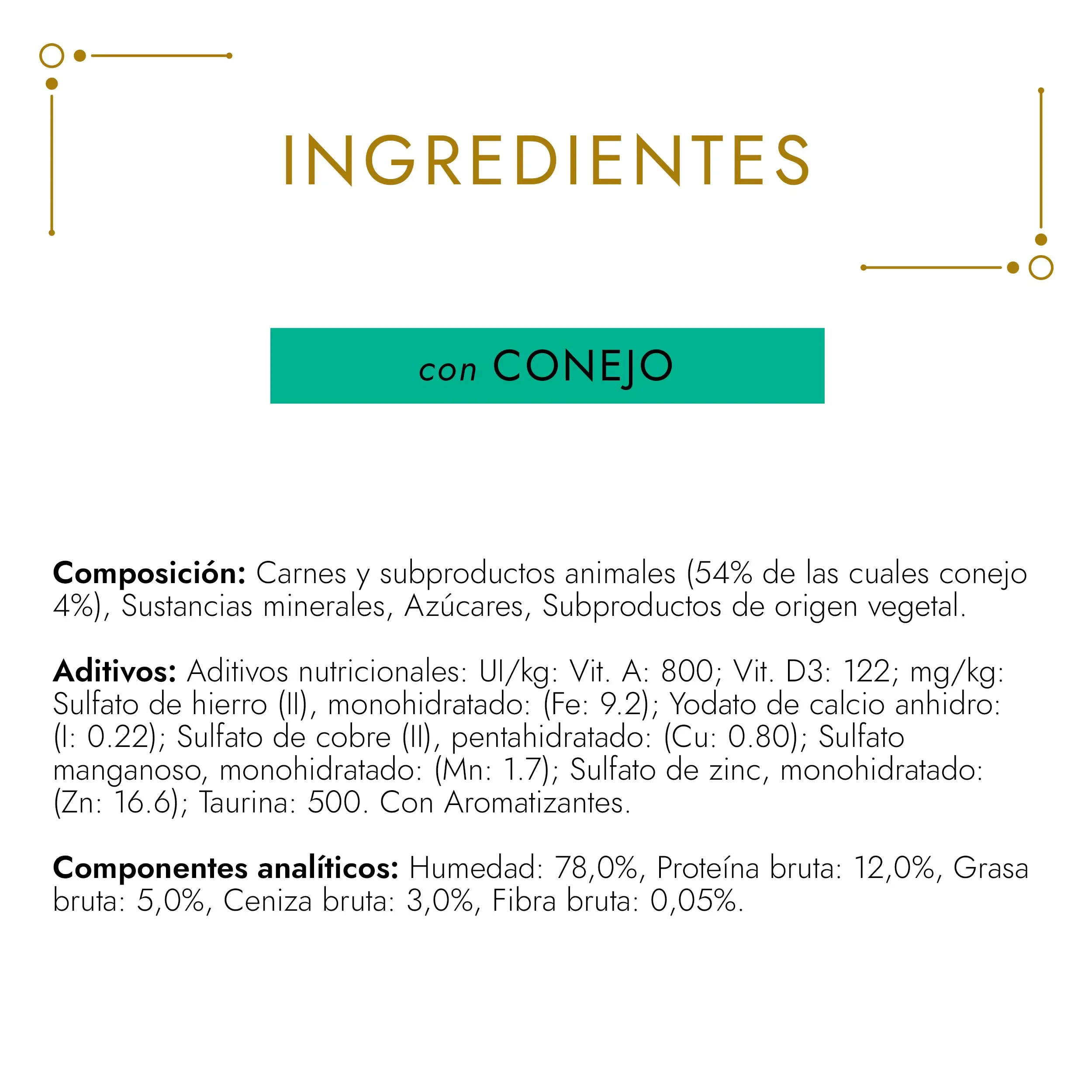 Gourmet Gold Terrine Conejo 85 g - Image 3