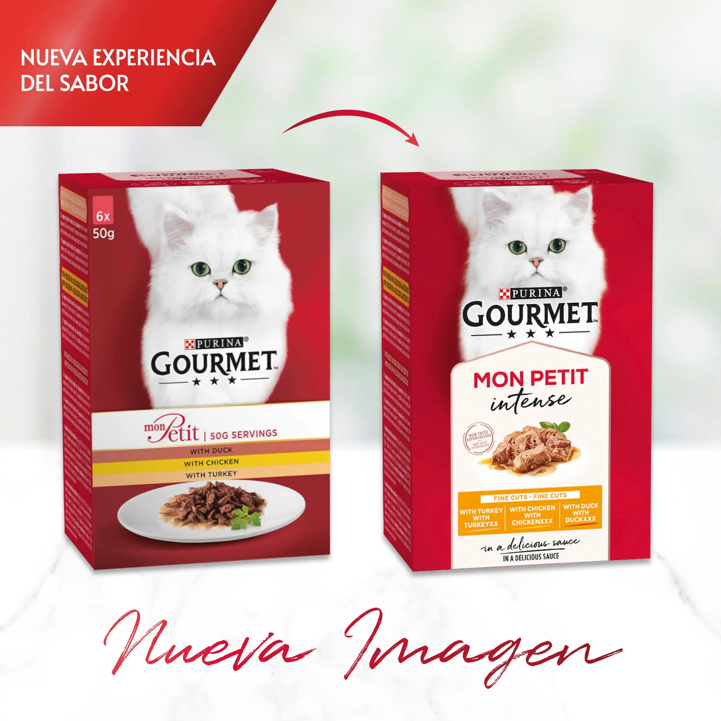 Gourmet Mon Petit Atún, Salmón y Trucha Pack 6x50 g - Image 2