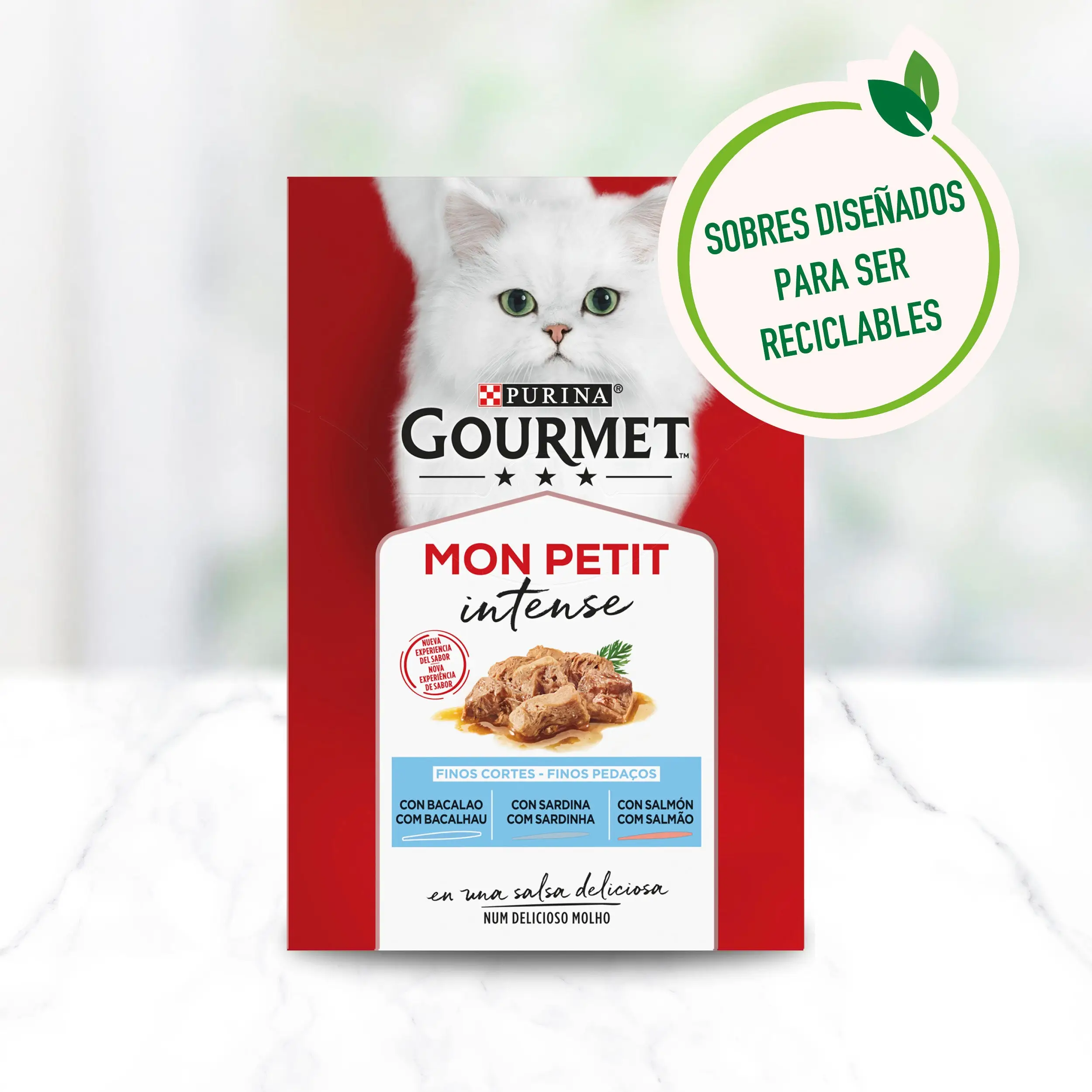 Gourmet Mon Petit Bacalao, Sardina y Salmón Pack 6X50 g - Image 3