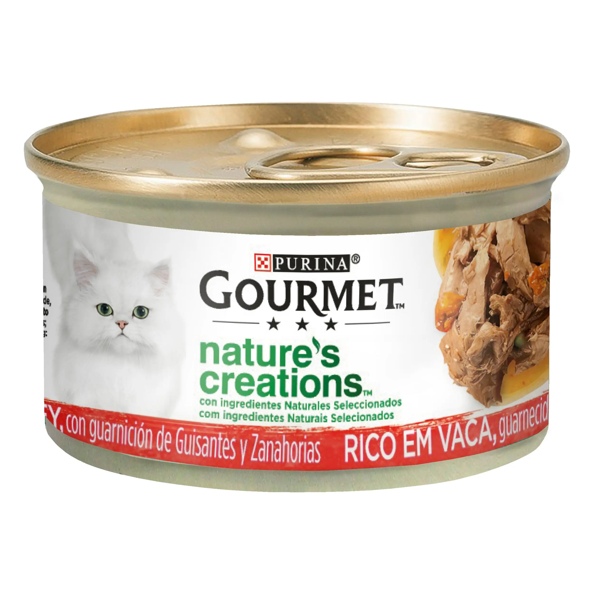 Gourmet Nature'S Creations Buey, Guisantes y Zanahoria 85 g