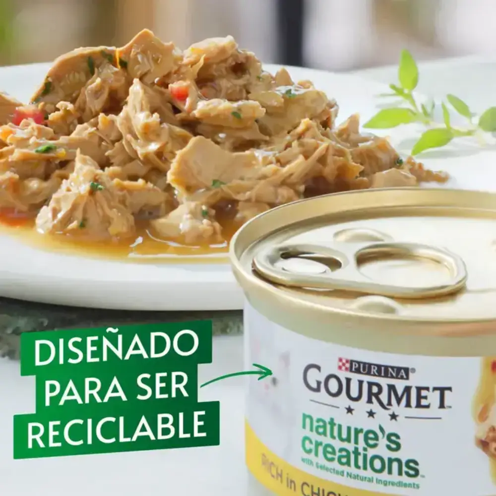 Gourmet Nature'S Creations Pollo y Pavo Pack 4X85 g - Image 2