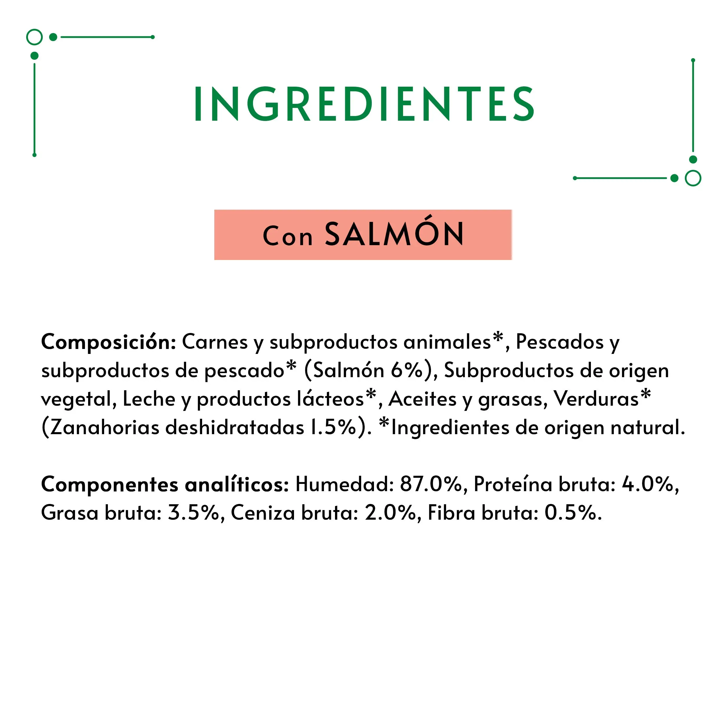 Gourmet Nature'S Creations Pure Salmón y Zanahoria 5x10 g - Image 5
