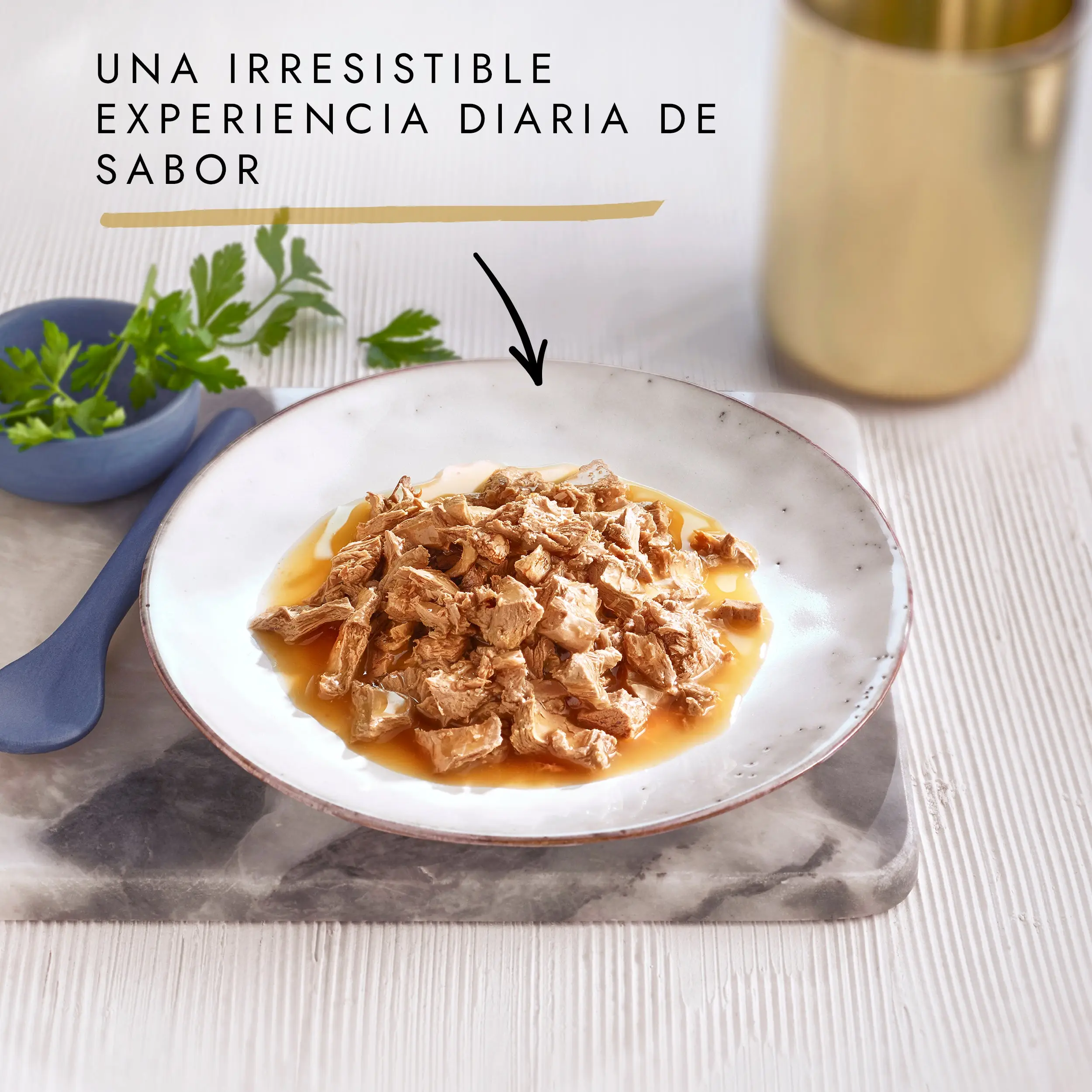 Gourmet Perle Delicias En Salsa Pollo Buey Pack 4x85 g - Image 2