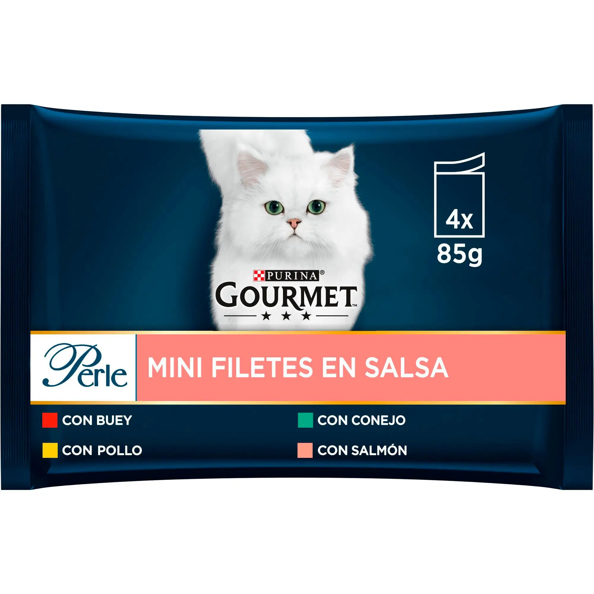 Gourmet Perle Filetes Salsa Pack 4X85 g