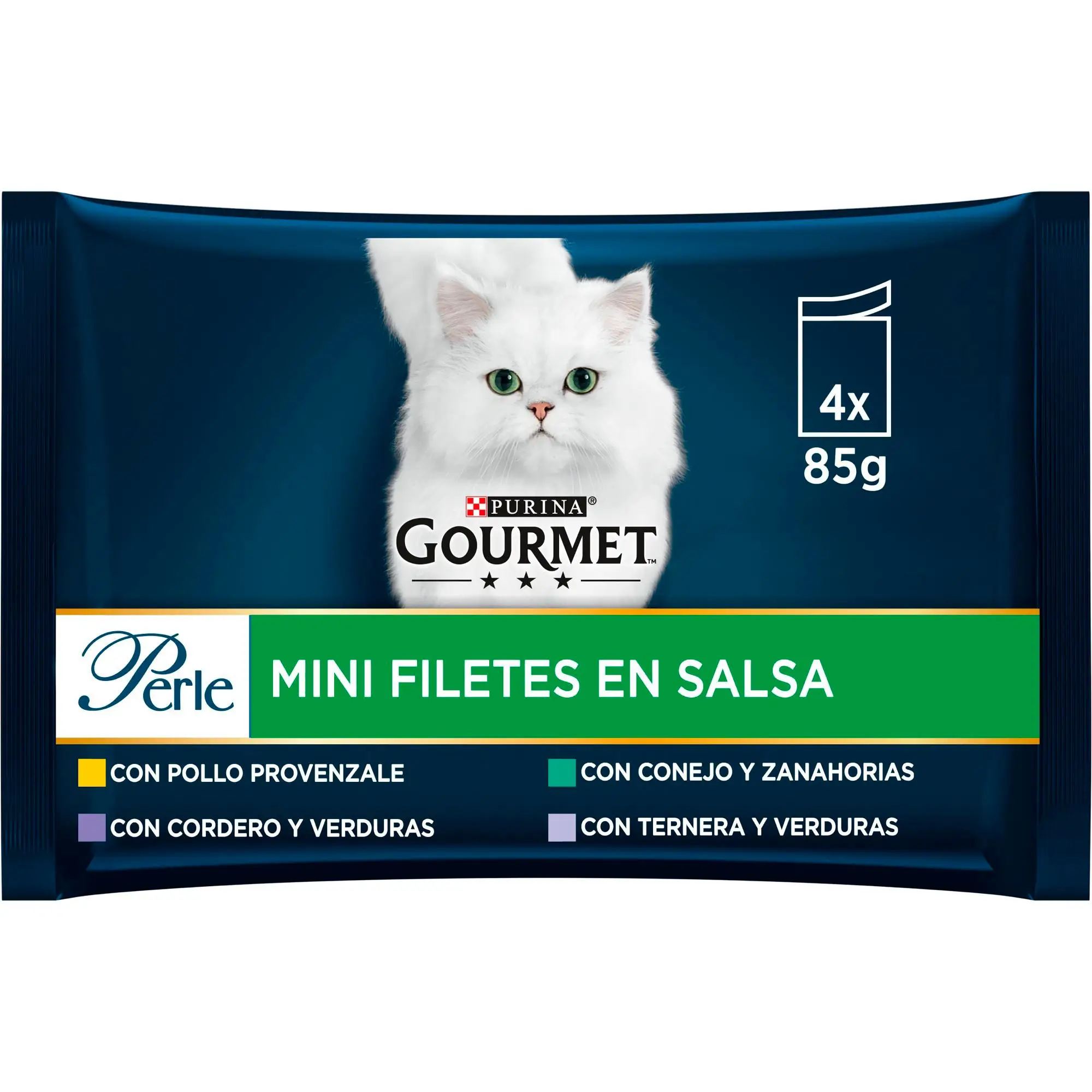 Gourmet Perle Filetes Salsa Verde Pack 4X85 g