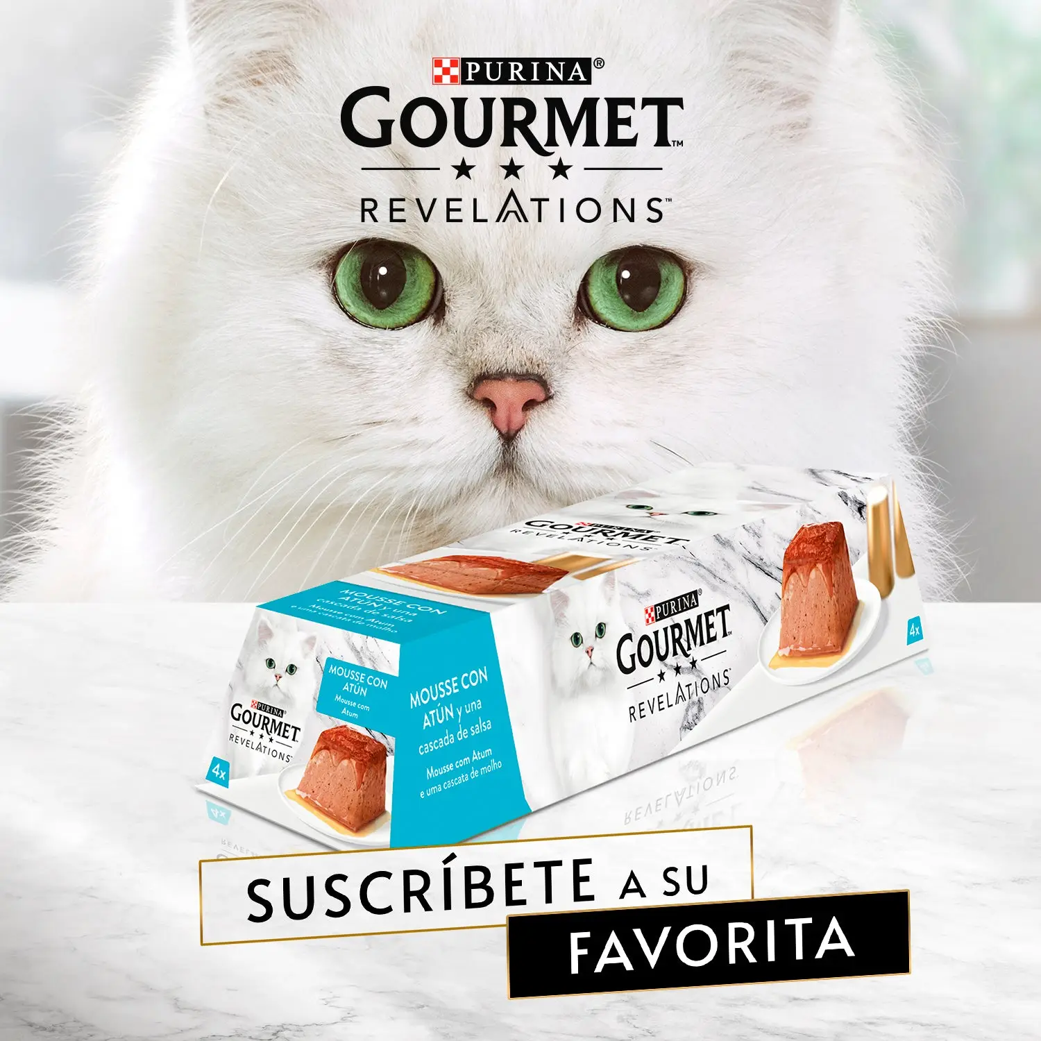 Purina Gourmet Revelations Mousse Atún Pack 4x57 g - Image 4