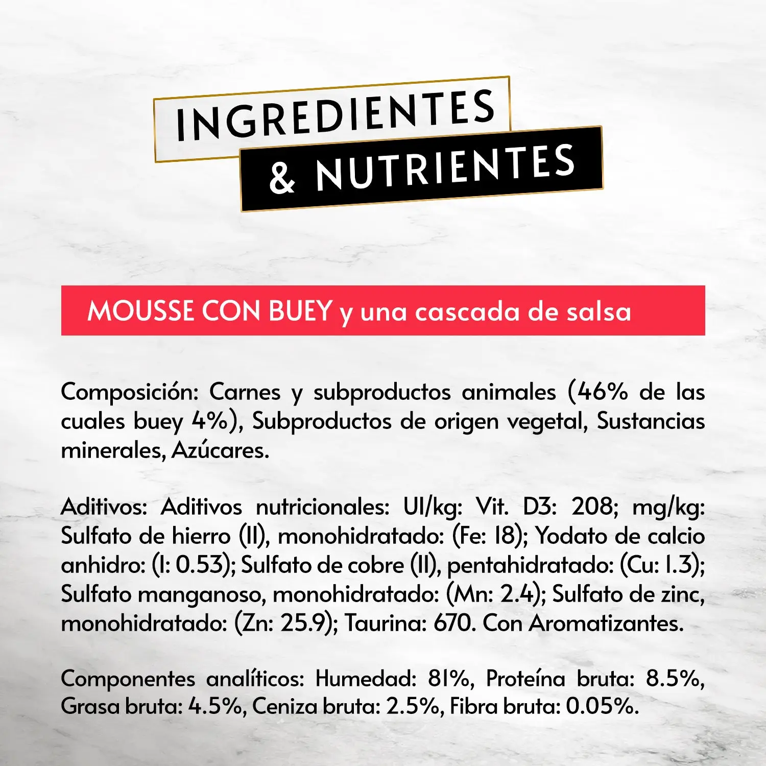 Purina Gourmet Revelations Mousse Buey Pack 4x57 g - Image 5
