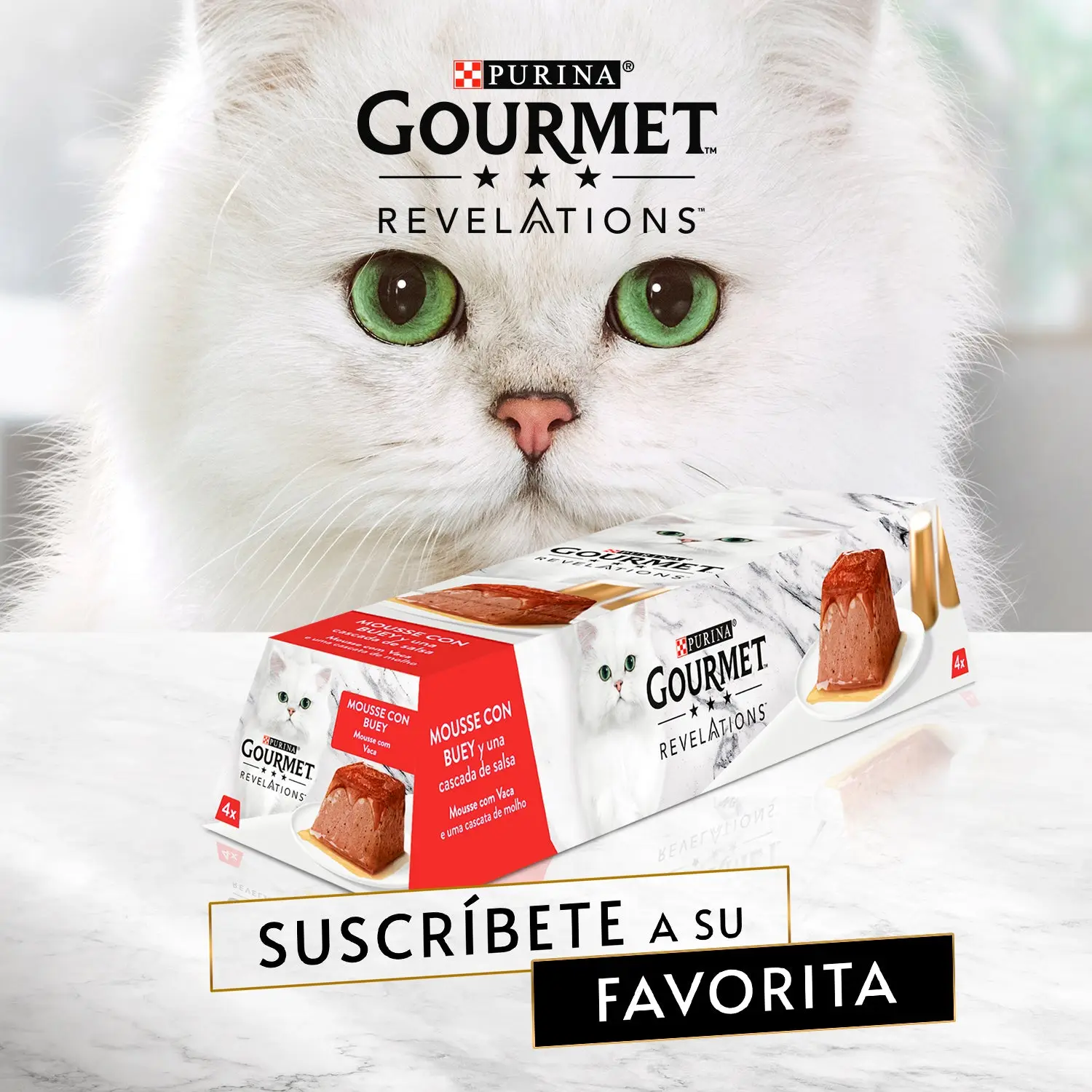 Purina Gourmet Revelations Mousse Buey Pack 4x57 g - Image 7