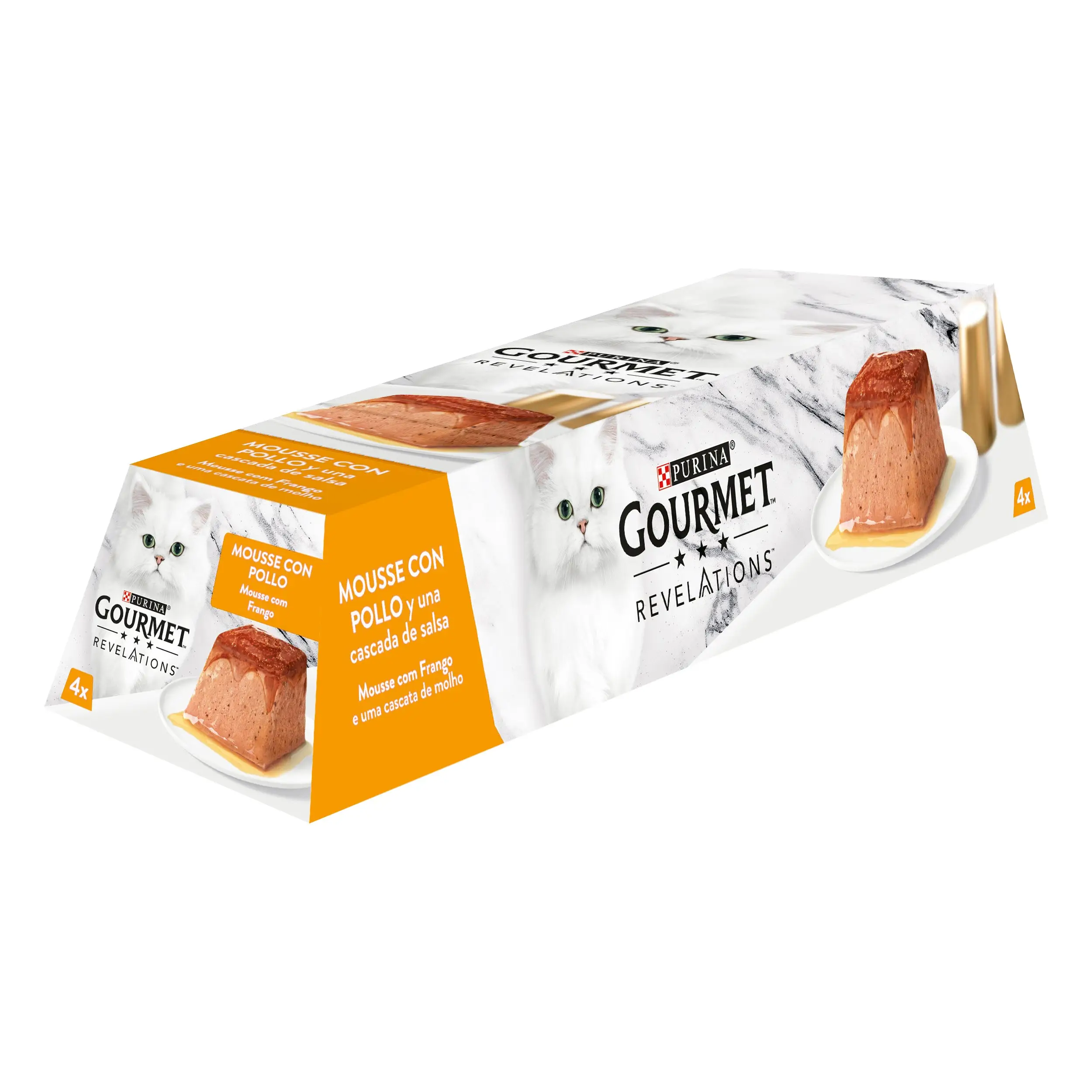 gourmet Revelations Mousse Pollo Pack 4x57 g