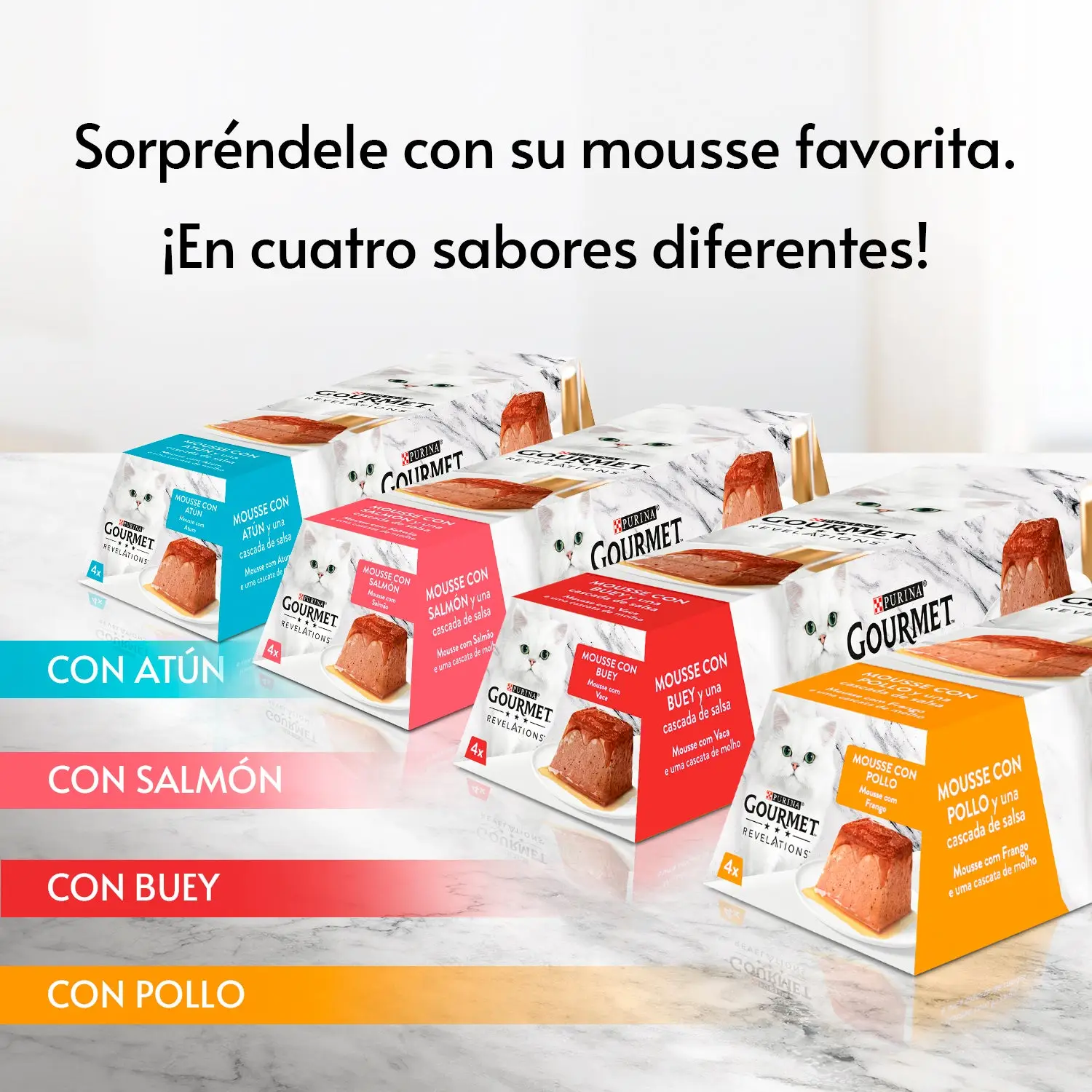 gourmet Revelations Mousse Pollo Pack 4x57 g - Image 5