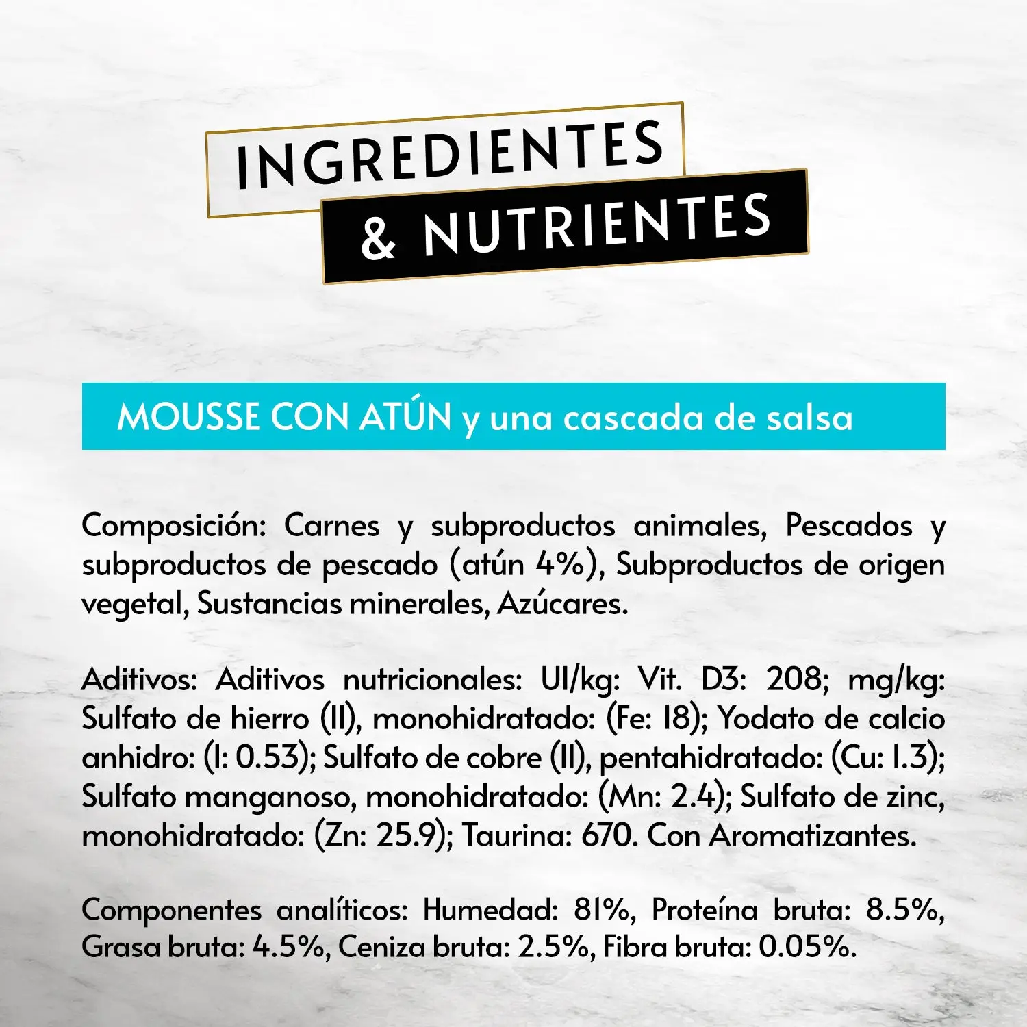 Gourmet Revelations Mousse Salmón y Atún Pack 48X57 g - Image 3