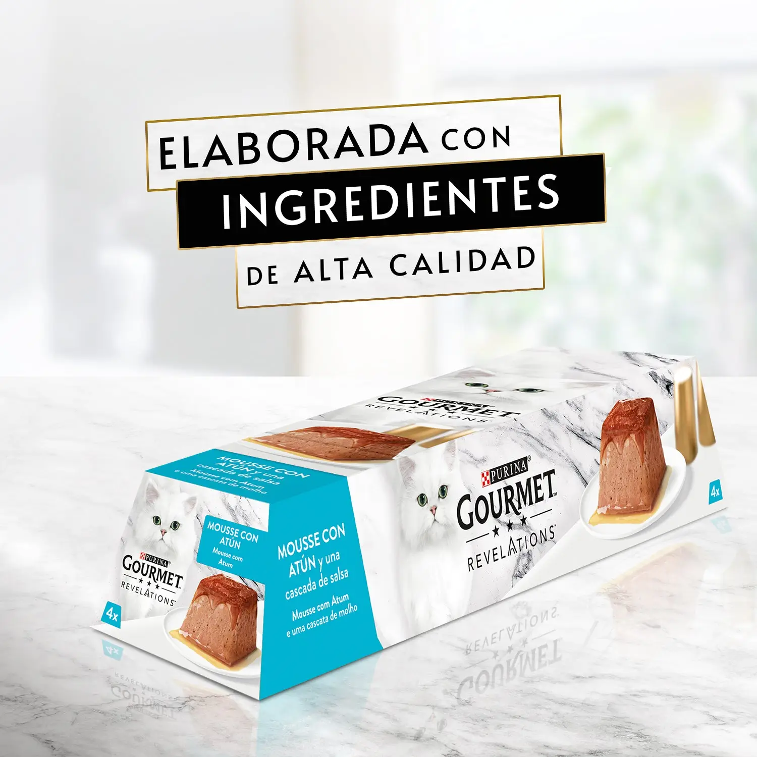 Gourmet Revelations Mousse Salmón y Atún Pack 48X57 g - Image 6