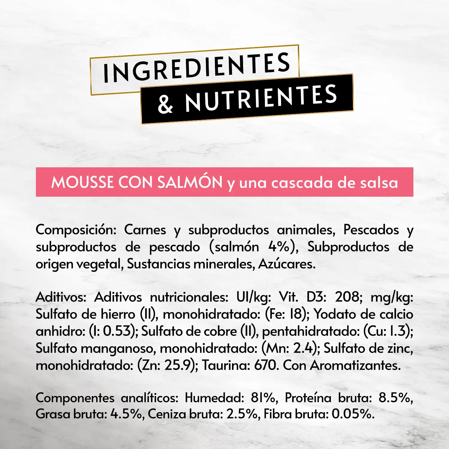 Purina Gourmet Revelations Mousse Salmón Pack 4x57 g - Image 6