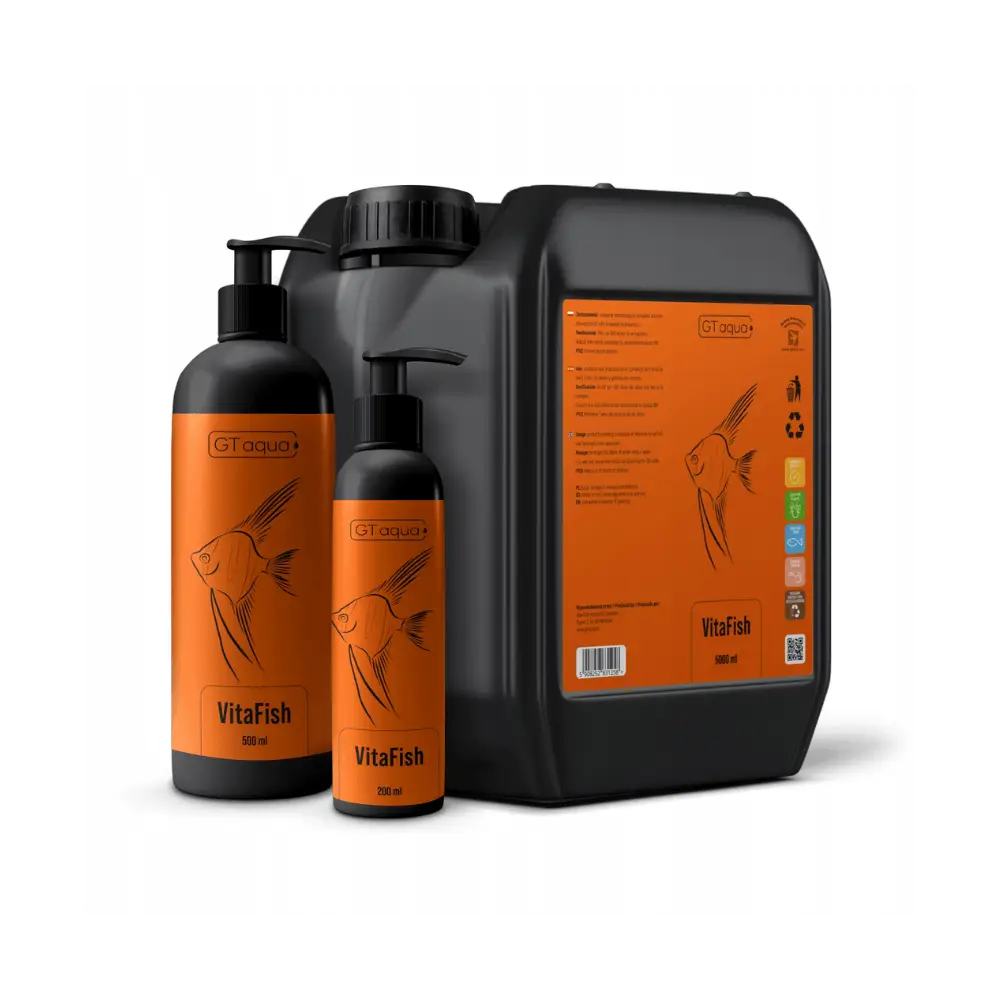 GT Aqua VitaFish Complejo Vitamínico para Peces y Gambas de Acuario