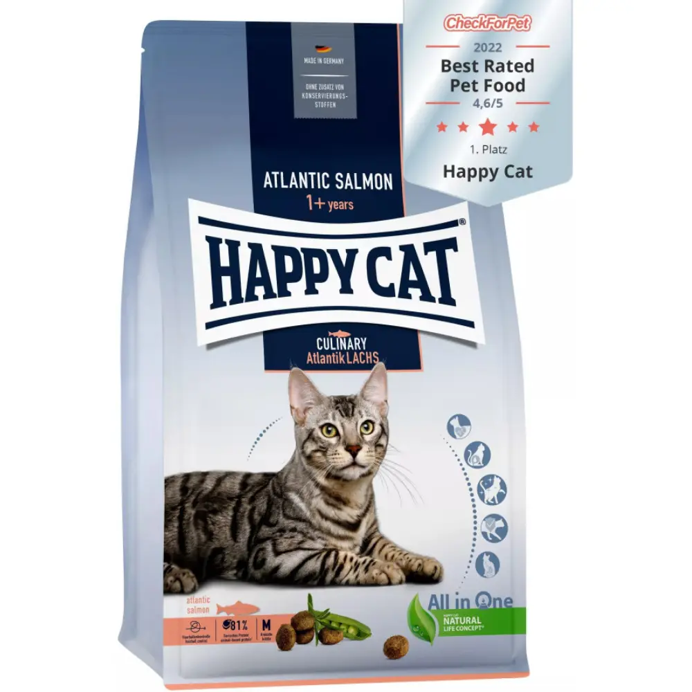 Happy Cat Culinary Atlantiklachs sabor Salmón
