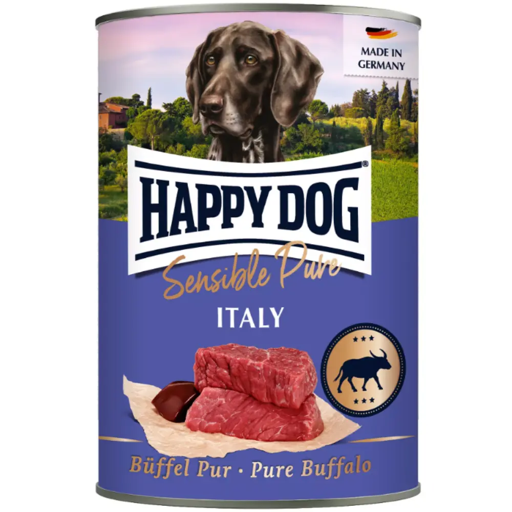 Happy Dog Sensible Pure Italy Carne de Búfalo 400 g Lata