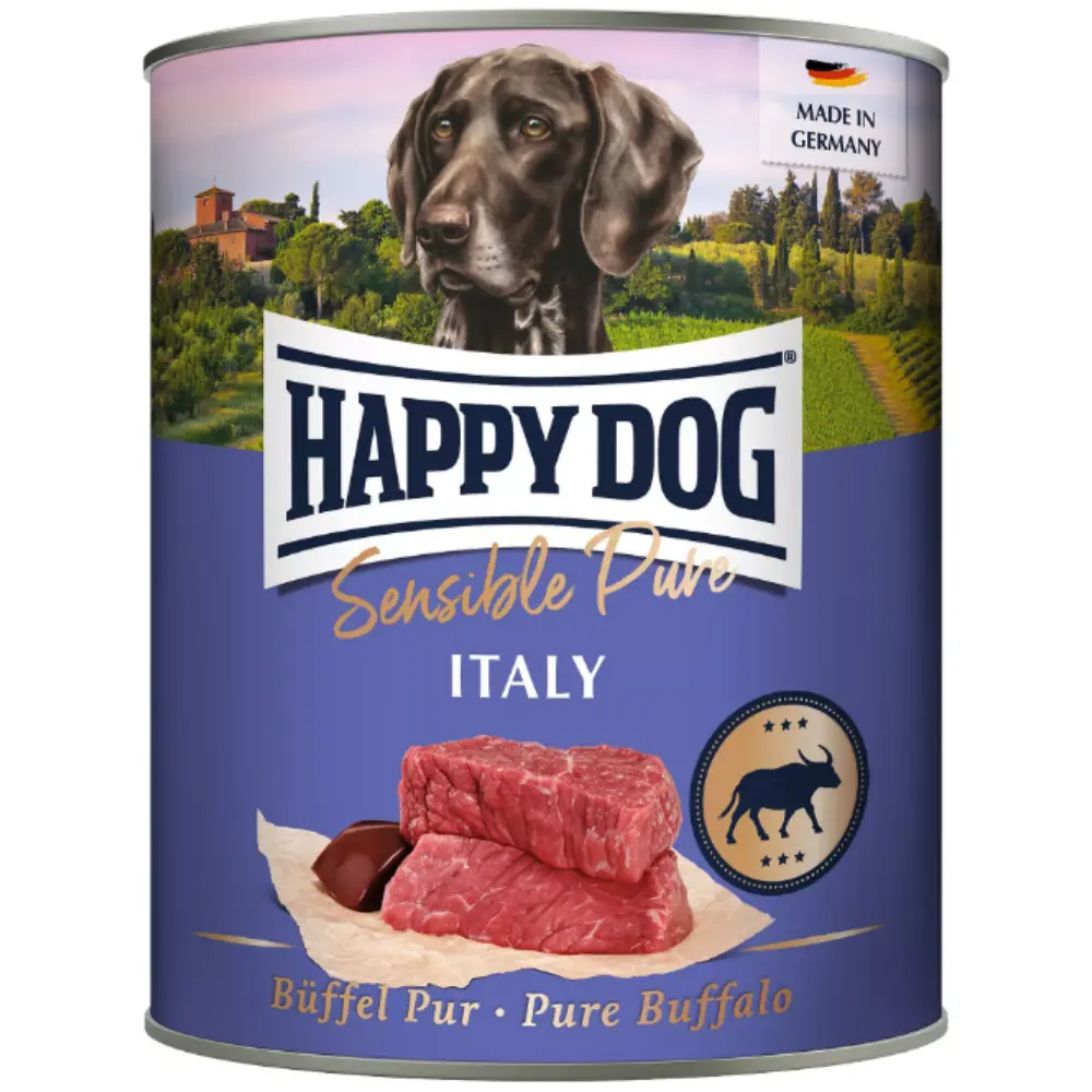 Happy Dog Sensible Pure Italy Carne de Búfalo 800 g Lata