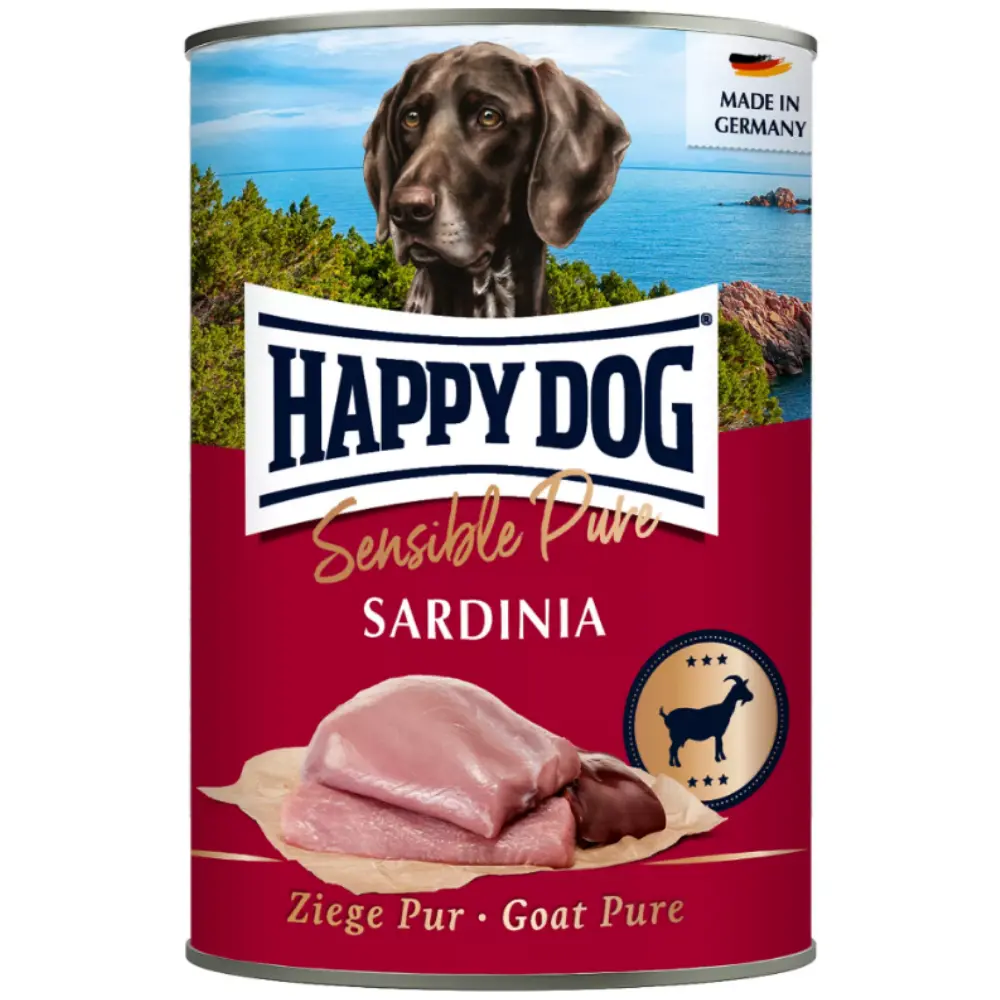 Happy Dog Sensible Pure Sardinia Carne de Cabra 400 g Lata