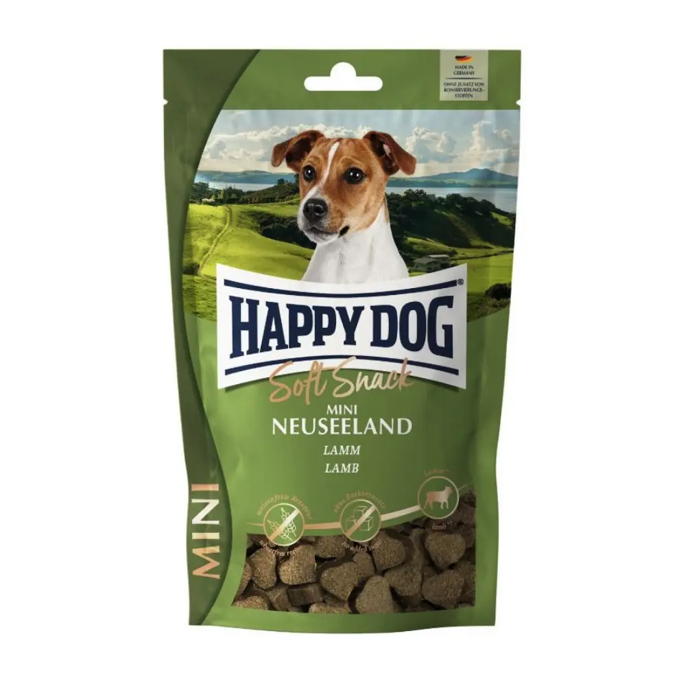 Happy Dog Snack Soft Mini Neuseeland 100 g sabor cordero