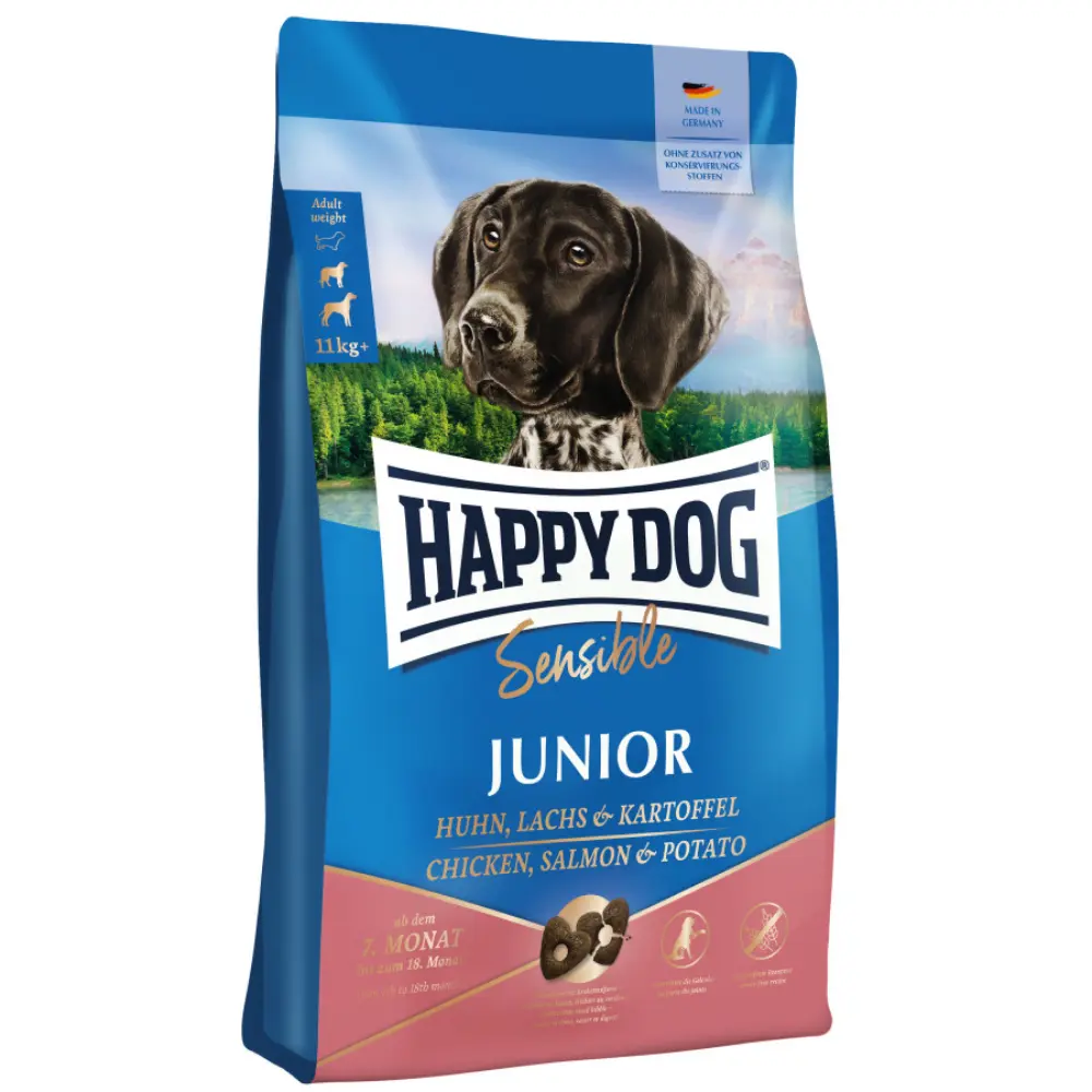 Happy Dog Sensible Junior Lachs y Kartoffel