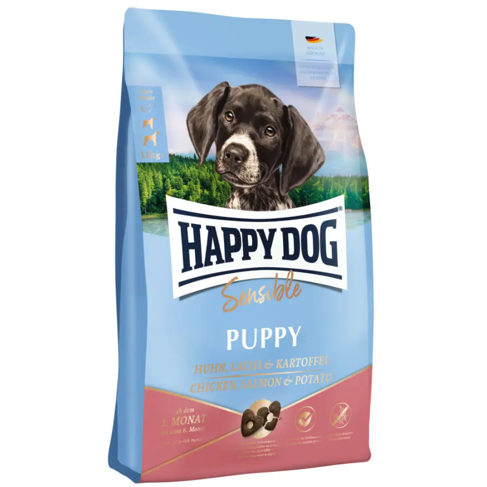 Happy Dog Sensible Puppy Lachs y Kartoffel