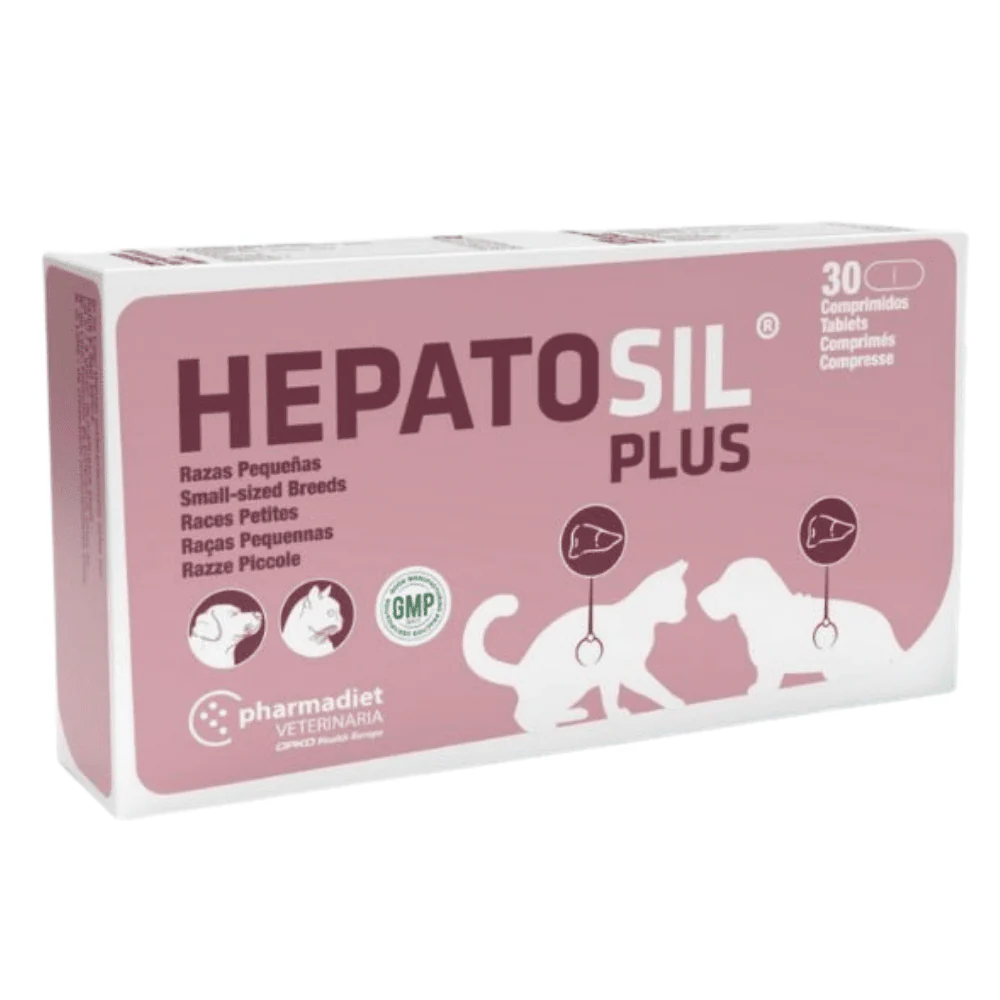 Hepatosil Plus Protector Hepático para Perros y Gatos Comprimidos para el Hígado