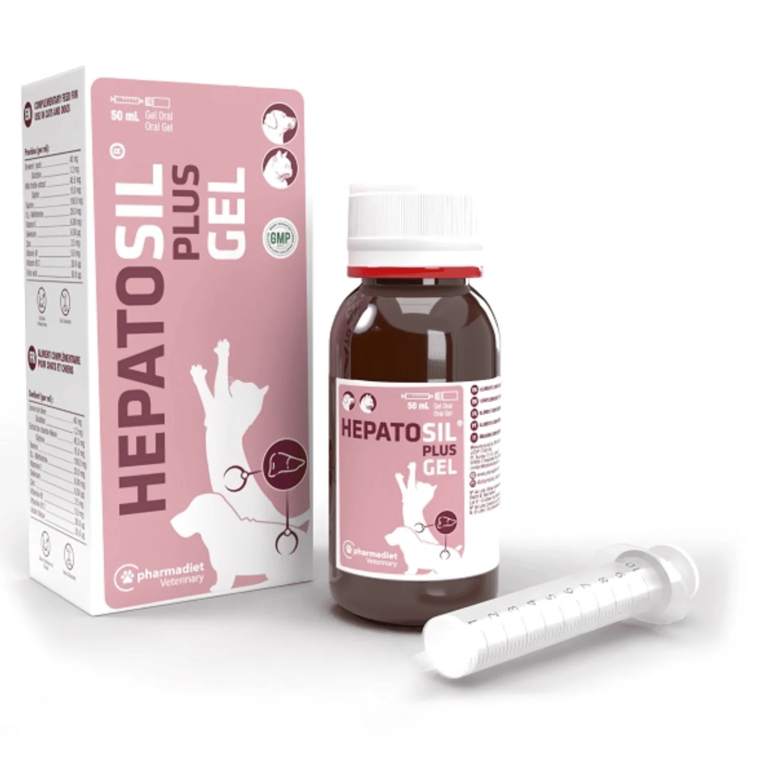 Hepatosil Plus Gel Protector Hepático 50 ml para Perros y Gatos